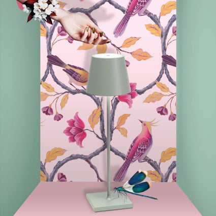 Επιτραπέζιο φωτιστικό Poldina Sage Green